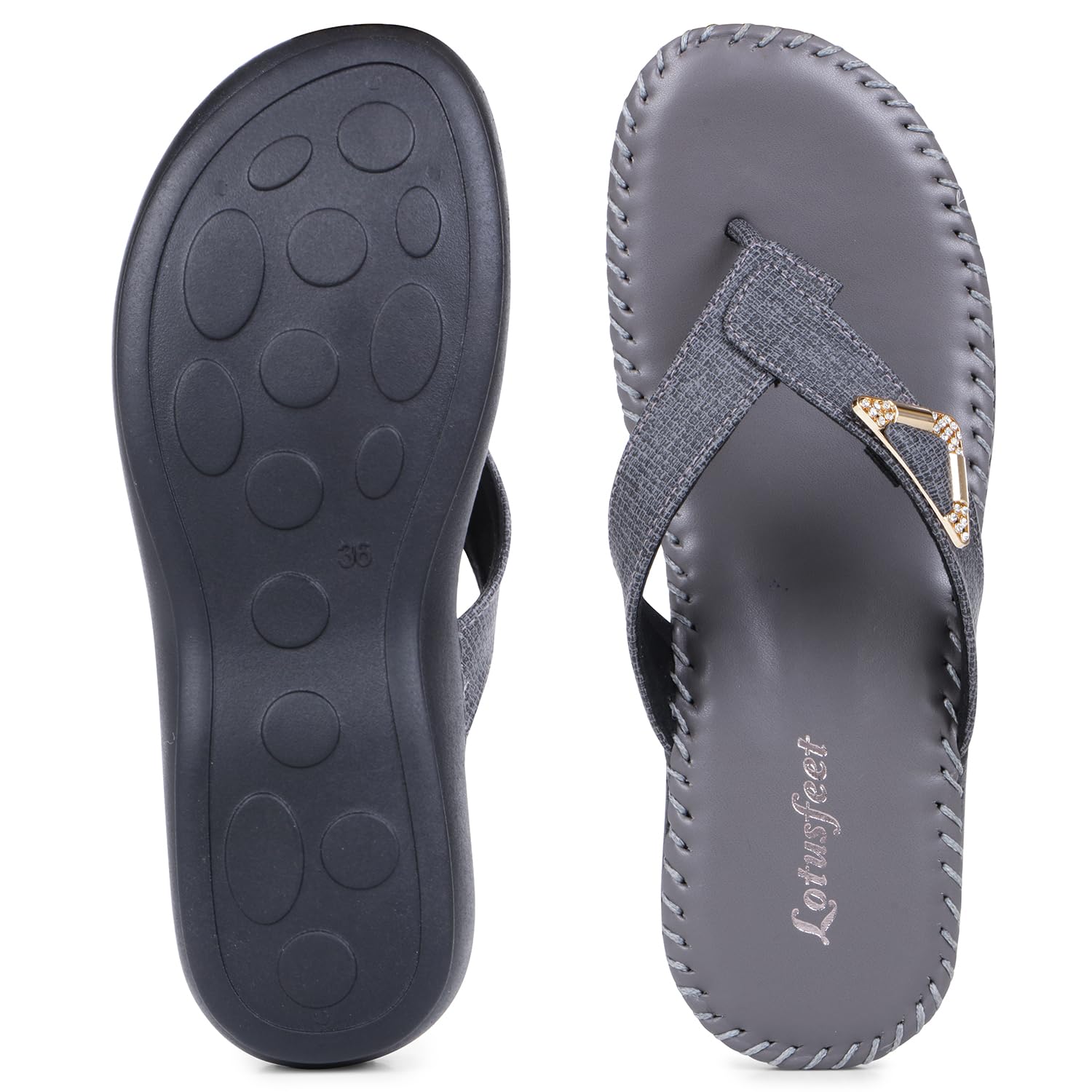 Lotusfeet Women Comfy Dr Sole Sandals TC 0216