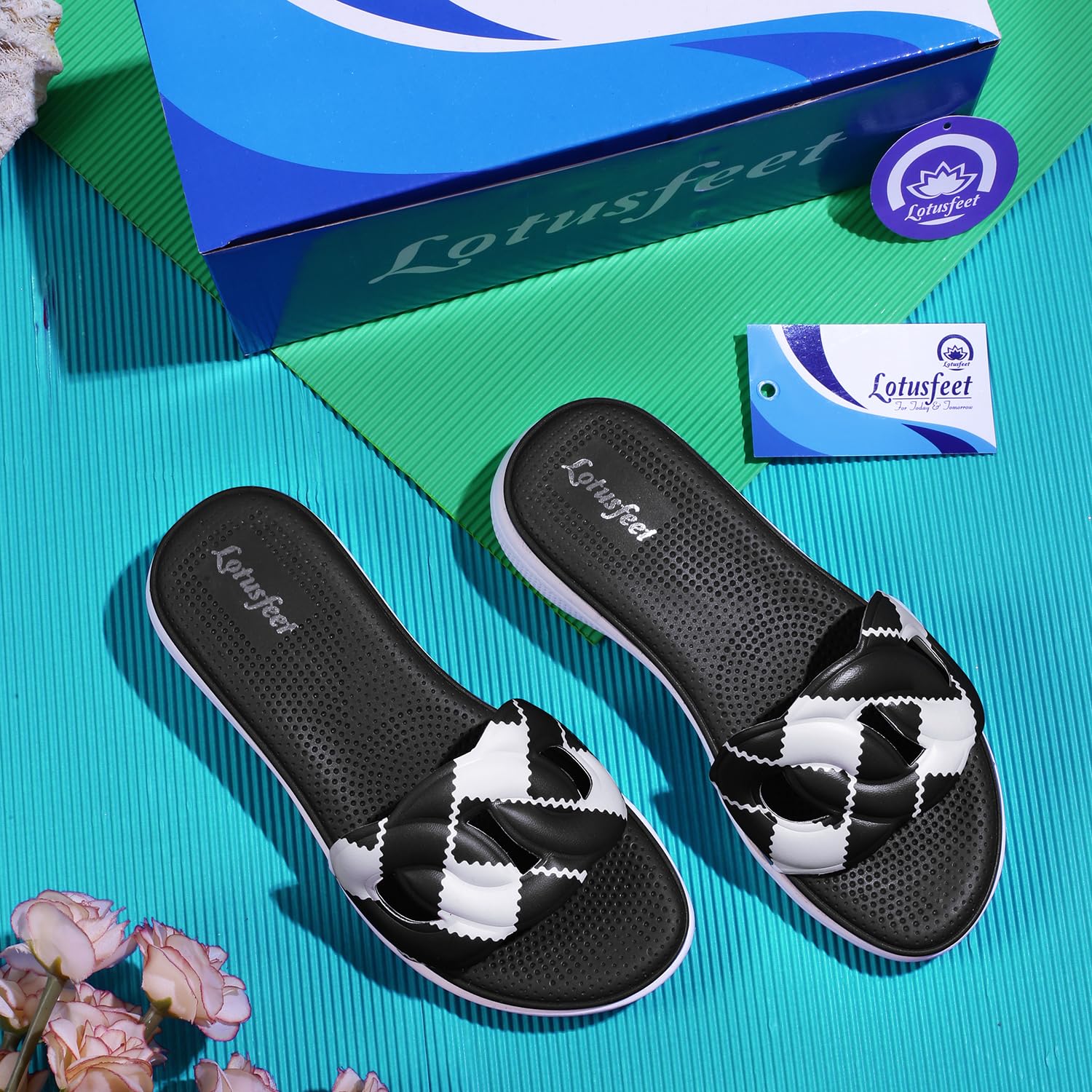 Lotusfeet Women Fashion Slider Slippers TC 0197