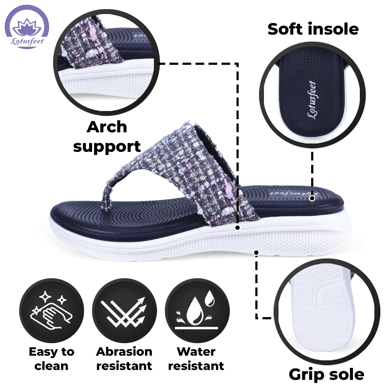 Lotusfeet Women Flat Slipper TC 0199