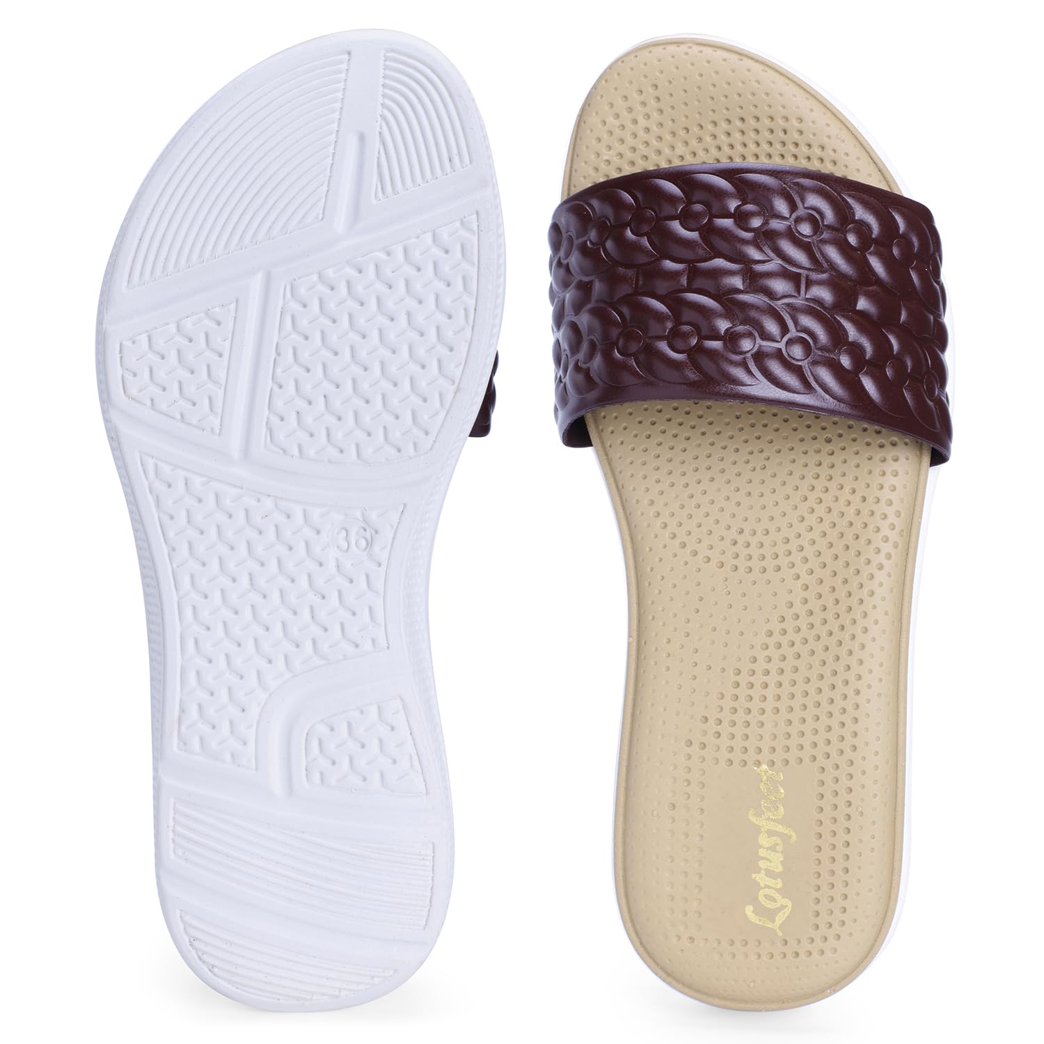 Lotusfeet Women Slip on Sliders TC 0171