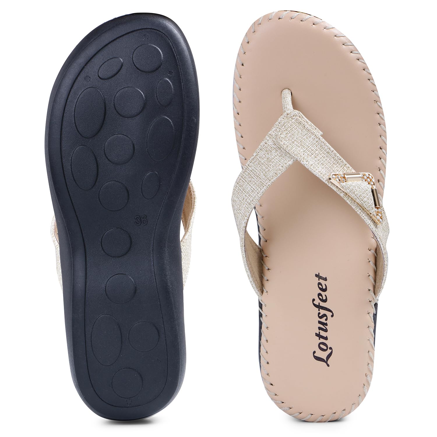 Lotusfeet Women Comfy Dr Sole Sandals TC 0216