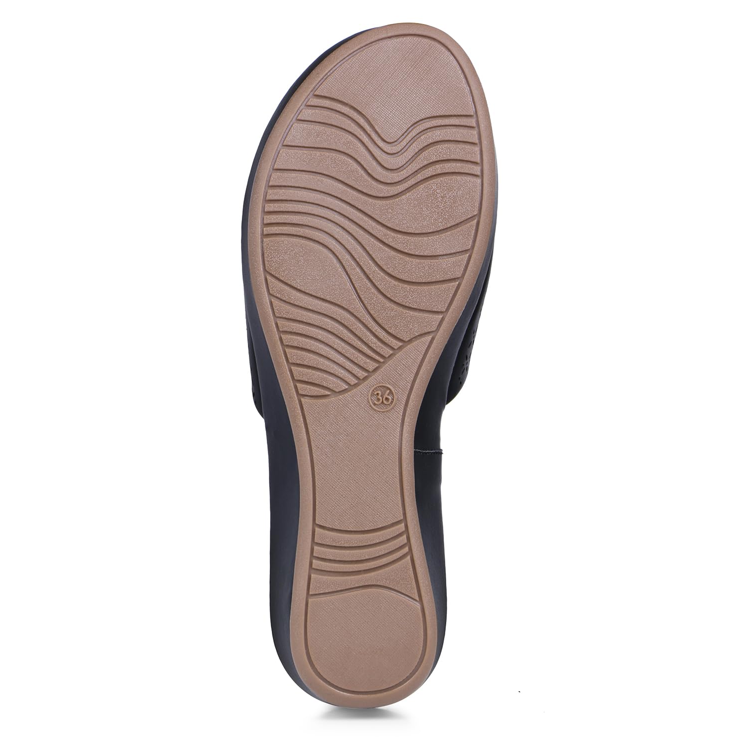 LotusFeet Women Classic Wedge Slip on Sandals TC 0107