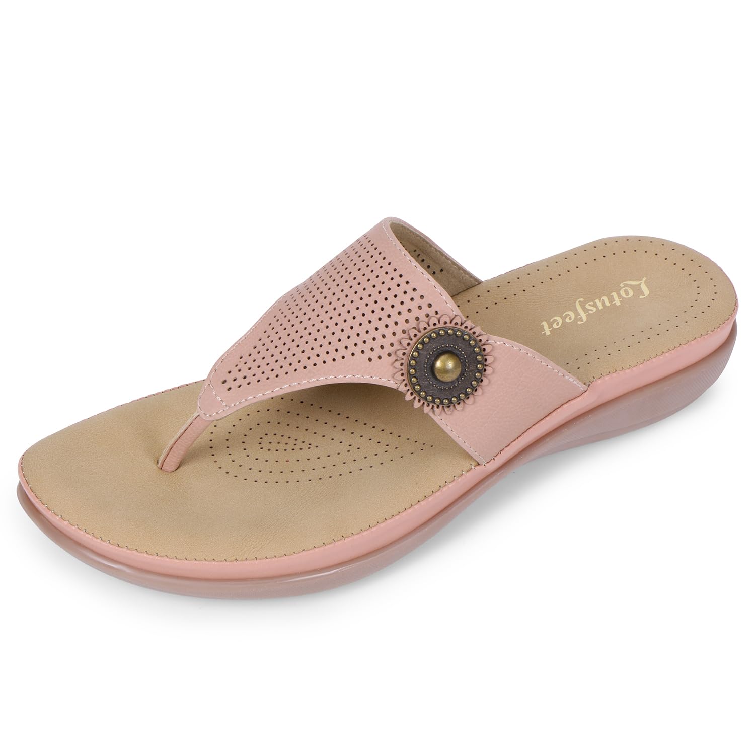 Lotusfeet Extra Soft Womens Flat Chappal TC 0179