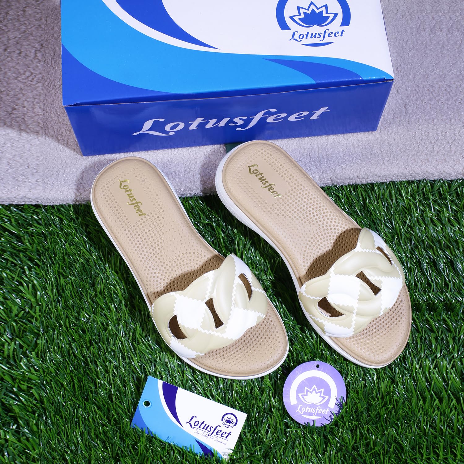 Lotusfeet Women Fashion Slider Slippers TC 0197