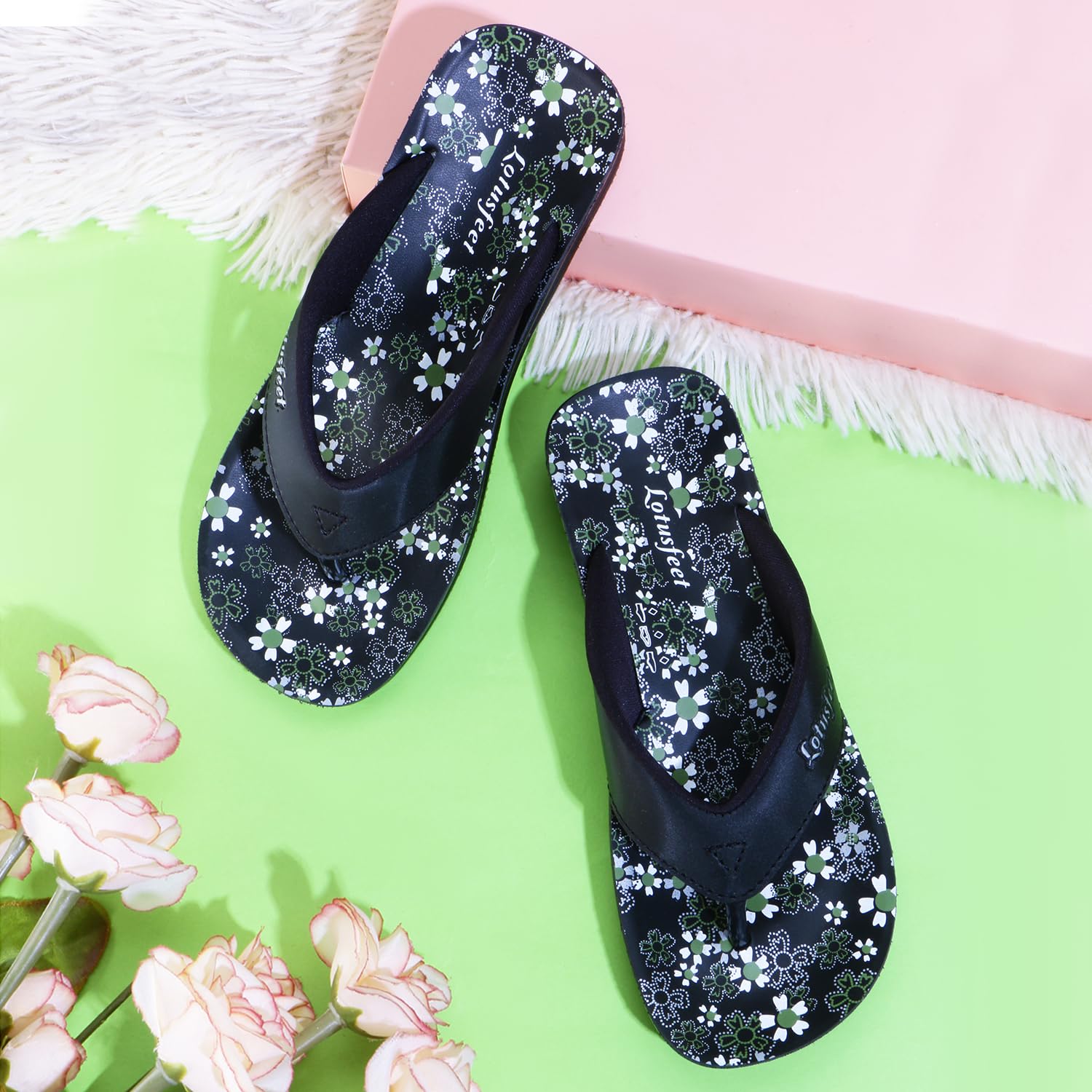 Lotusfeet Women Arch Support Sandals LF 0815