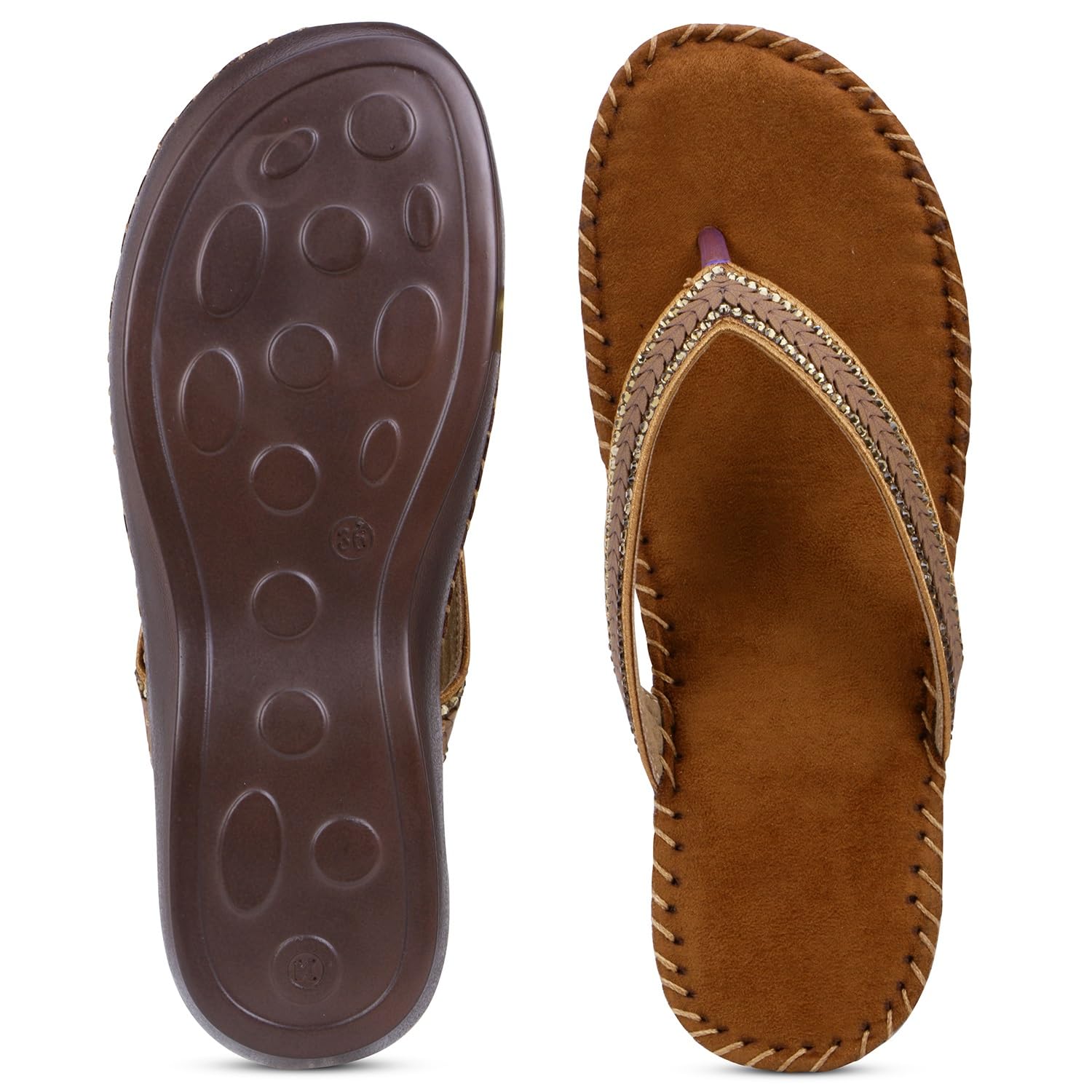 LotusFeet Comfy Dr Sole Slipper TC 004