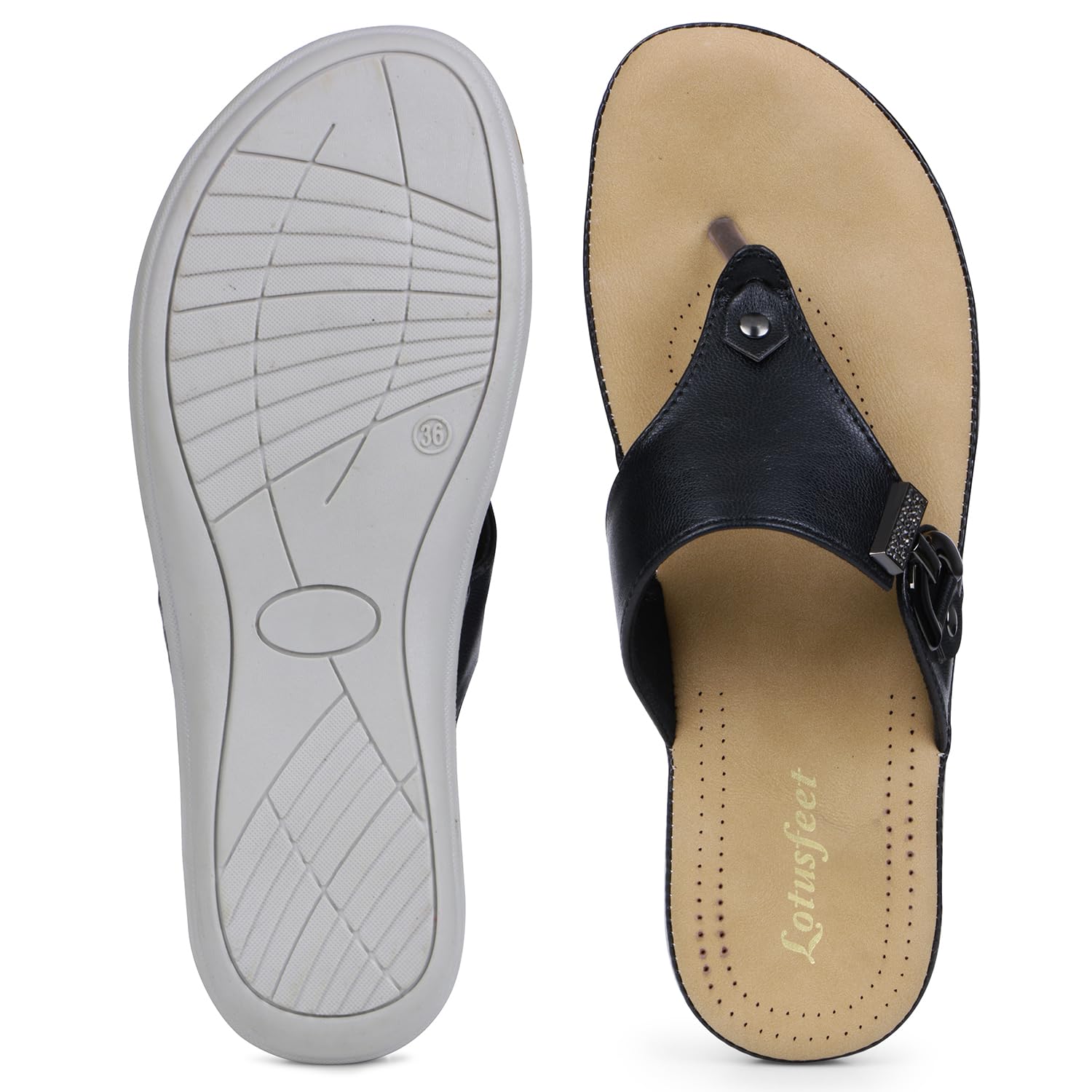 Lotusfeet Soft Womens Flat Sandals TC 0234