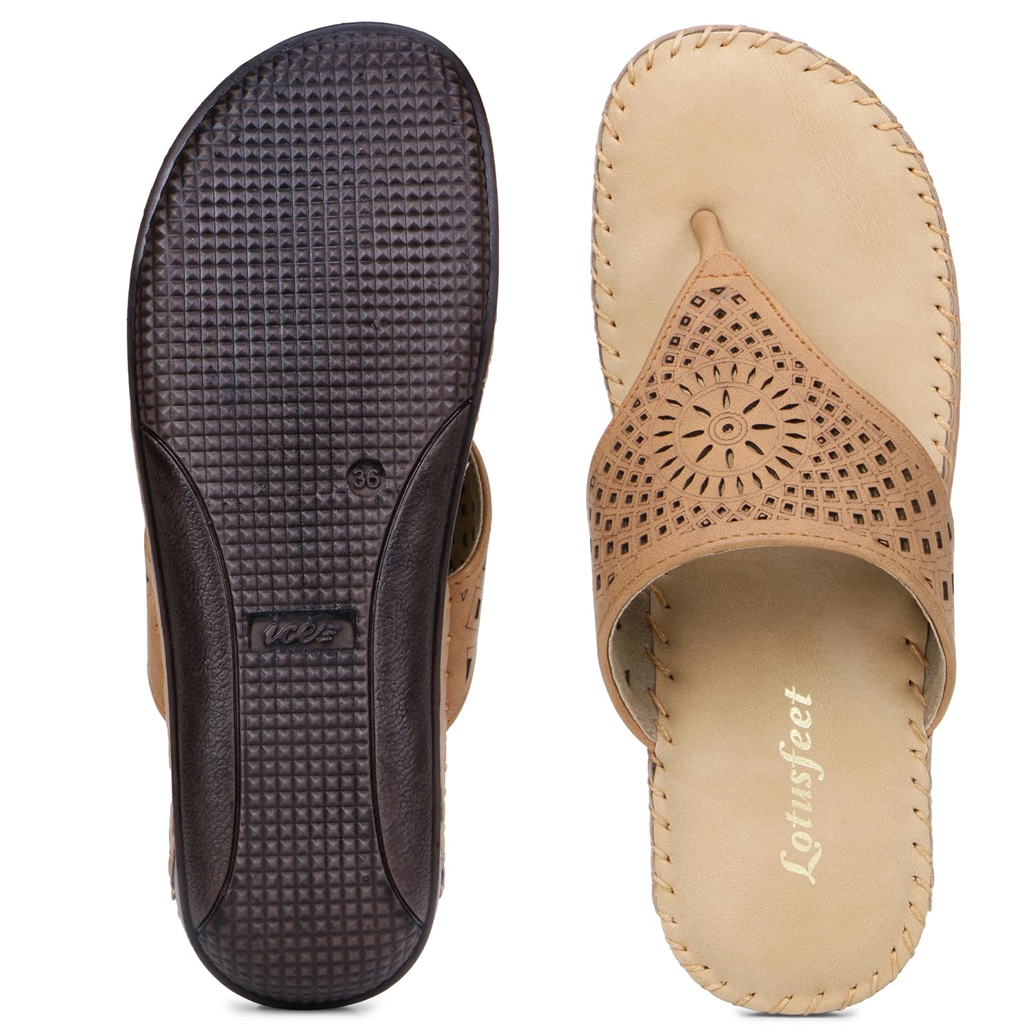 Lotusfeet Women Comfy Dr. Sole Sandals TC 0207