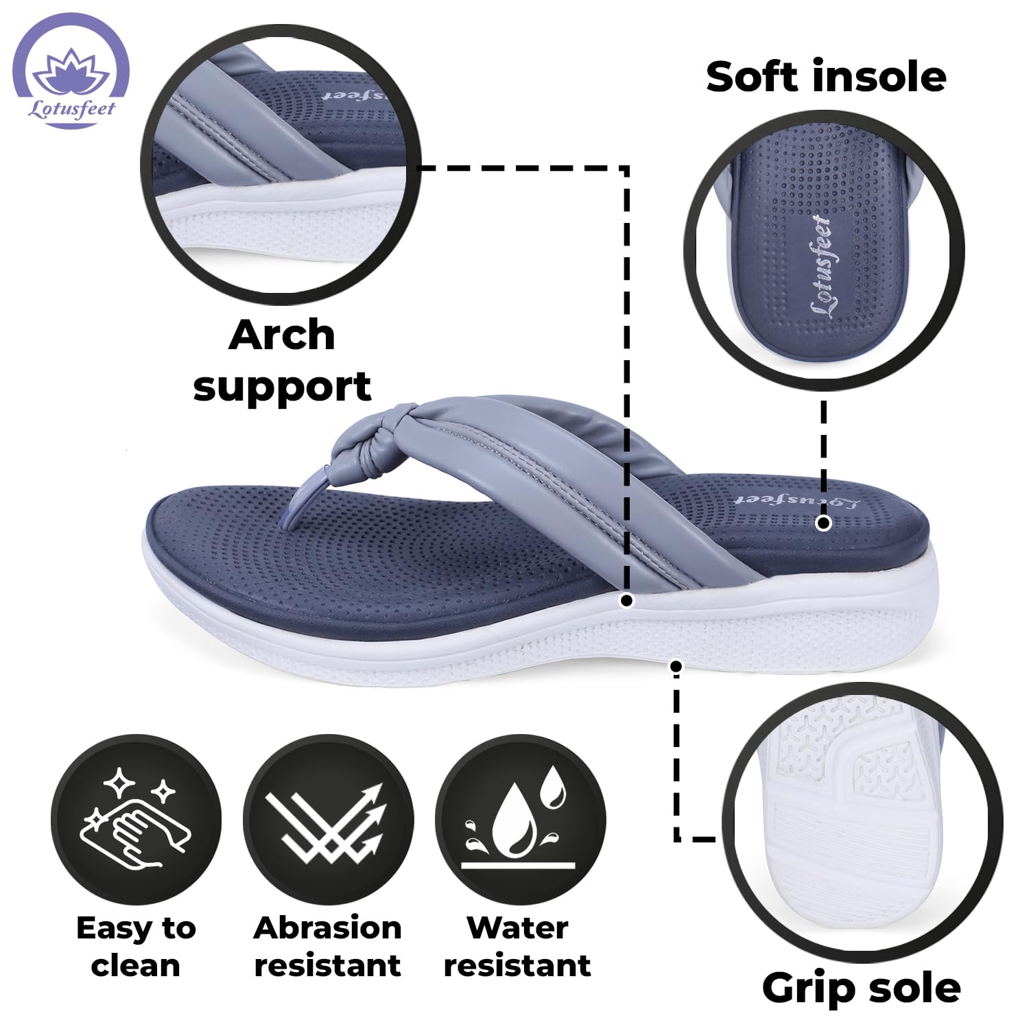Lotusfeet Casual Women Slipper TC 0172