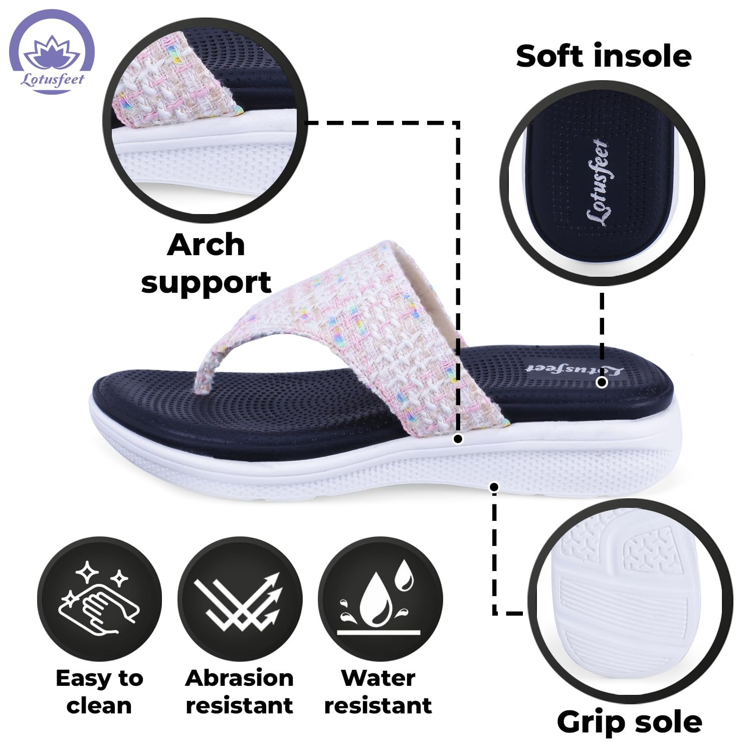 Lotusfeet Women Flat Slipper TC 0199