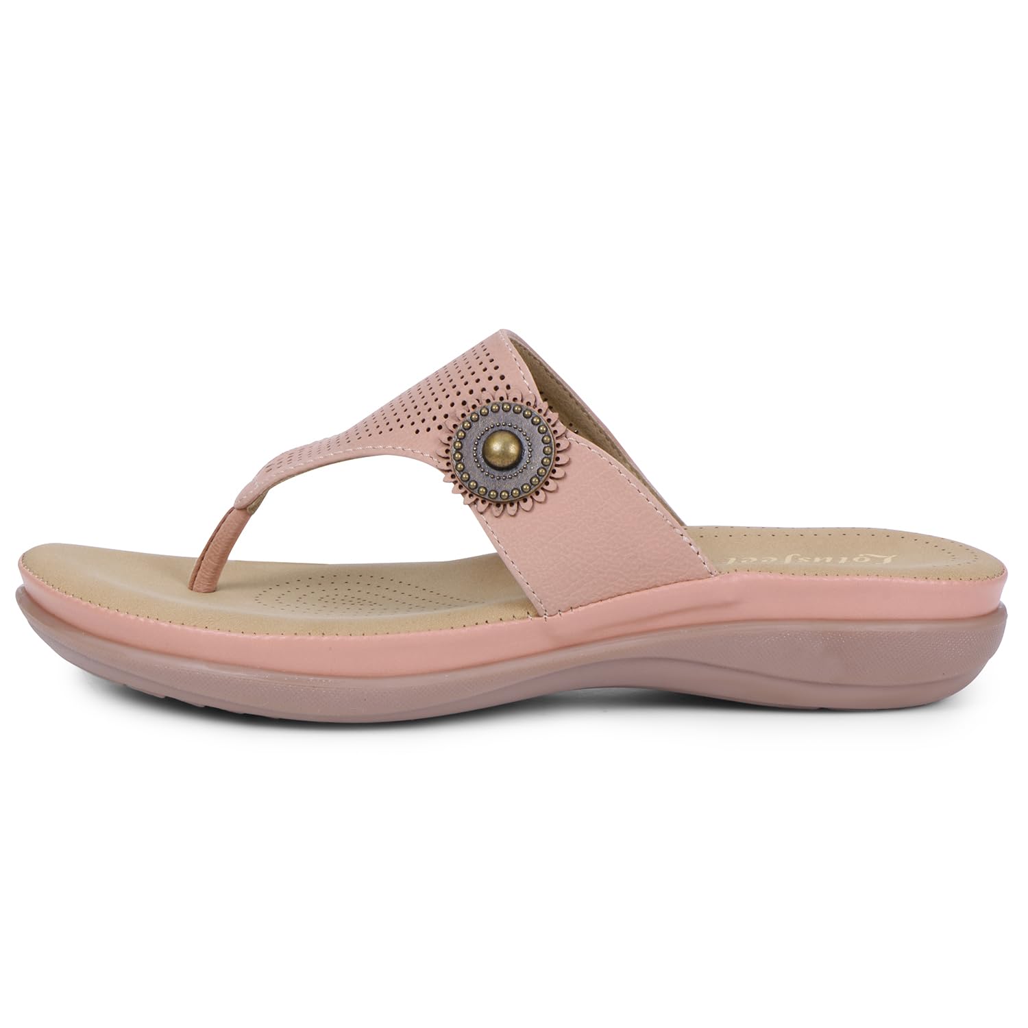 Lotusfeet Extra Soft Womens Flat Chappal TC 0179
