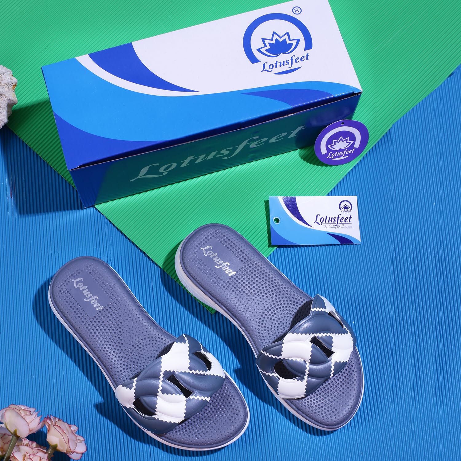 Lotusfeet Women Fashion Slider Slippers TC 0197