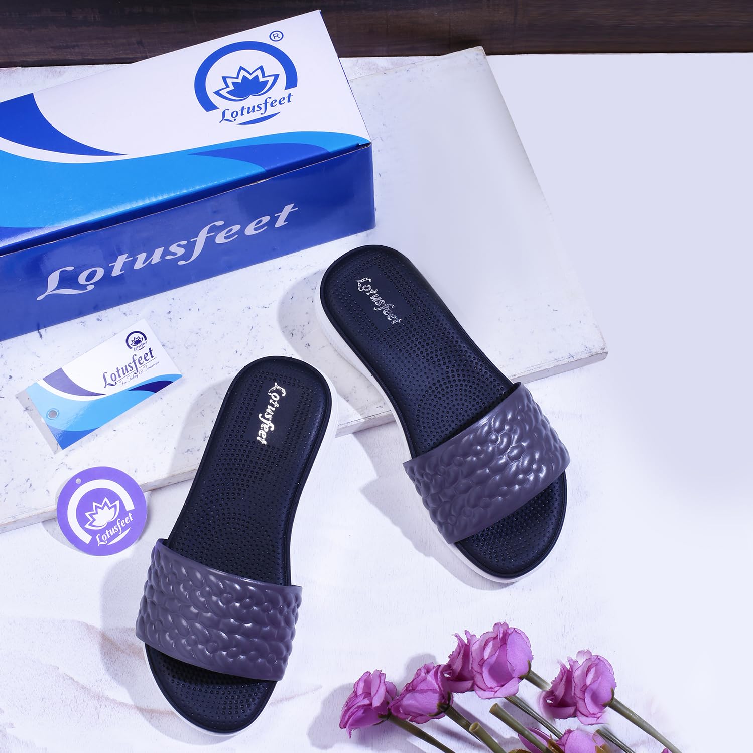 Lotusfeet Women Slip on Sliders TC 0171