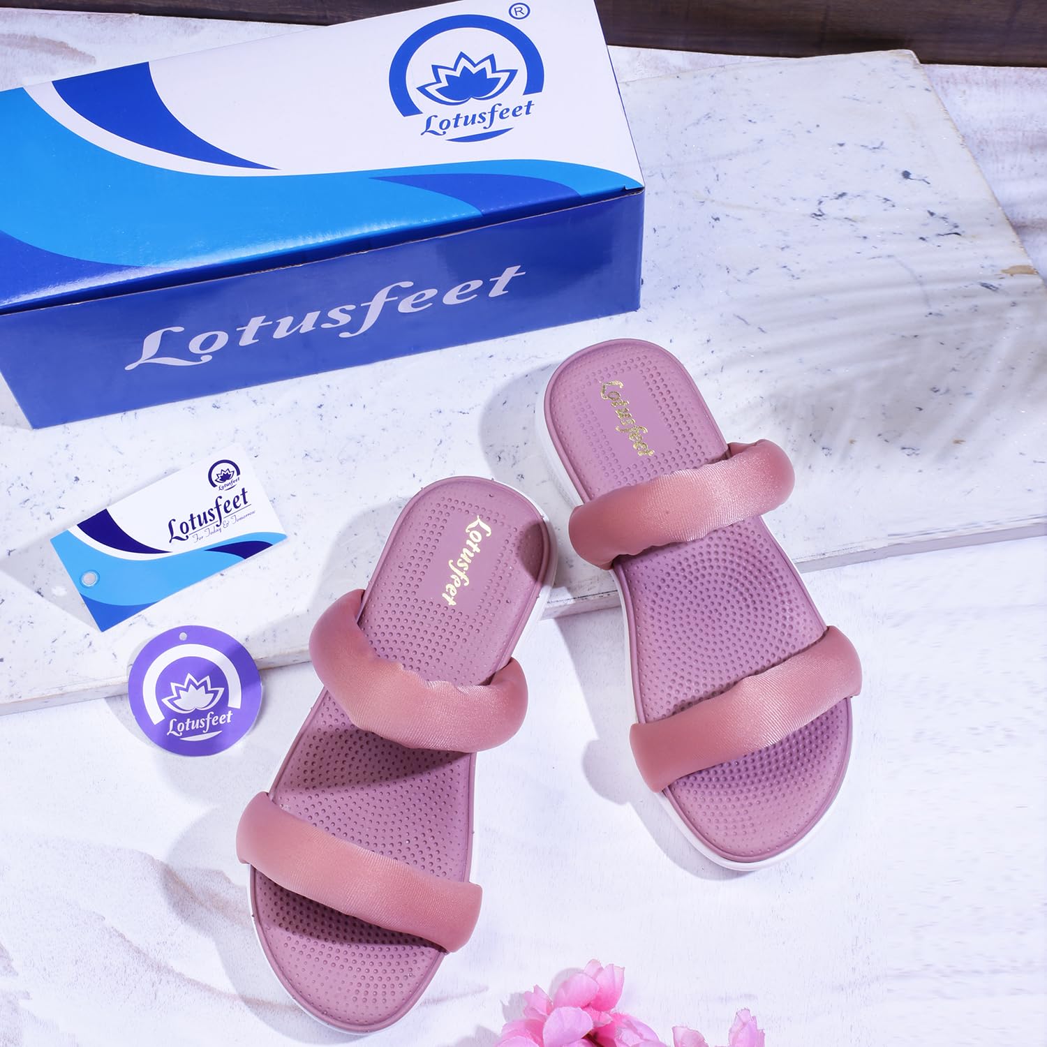 Lotusfeet Women Cushioned Flip Flop TC 0174