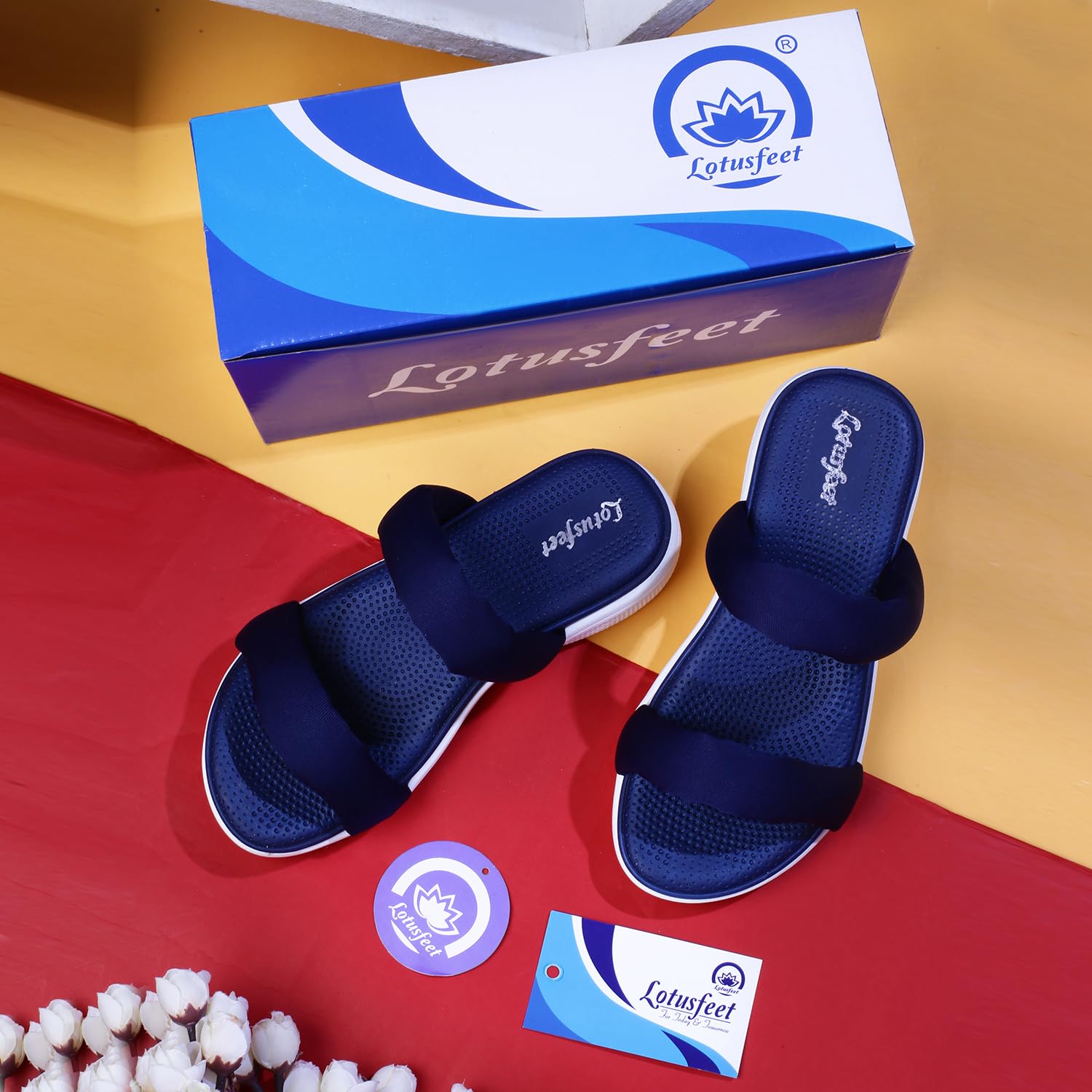 Lotusfeet Women Cushioned Flip Flop TC 0174