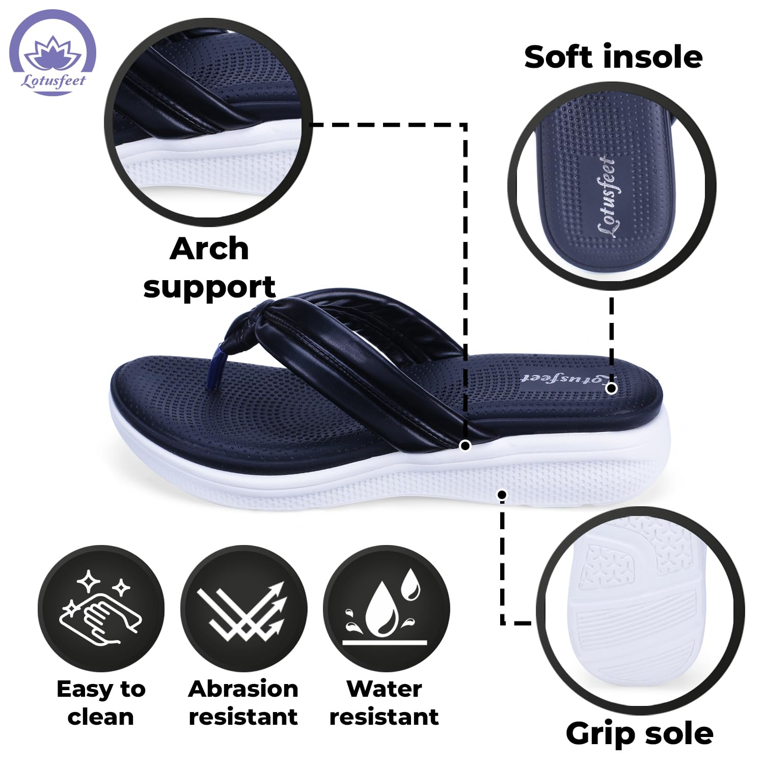Lotusfeet Casual Women Slipper TC 0172
