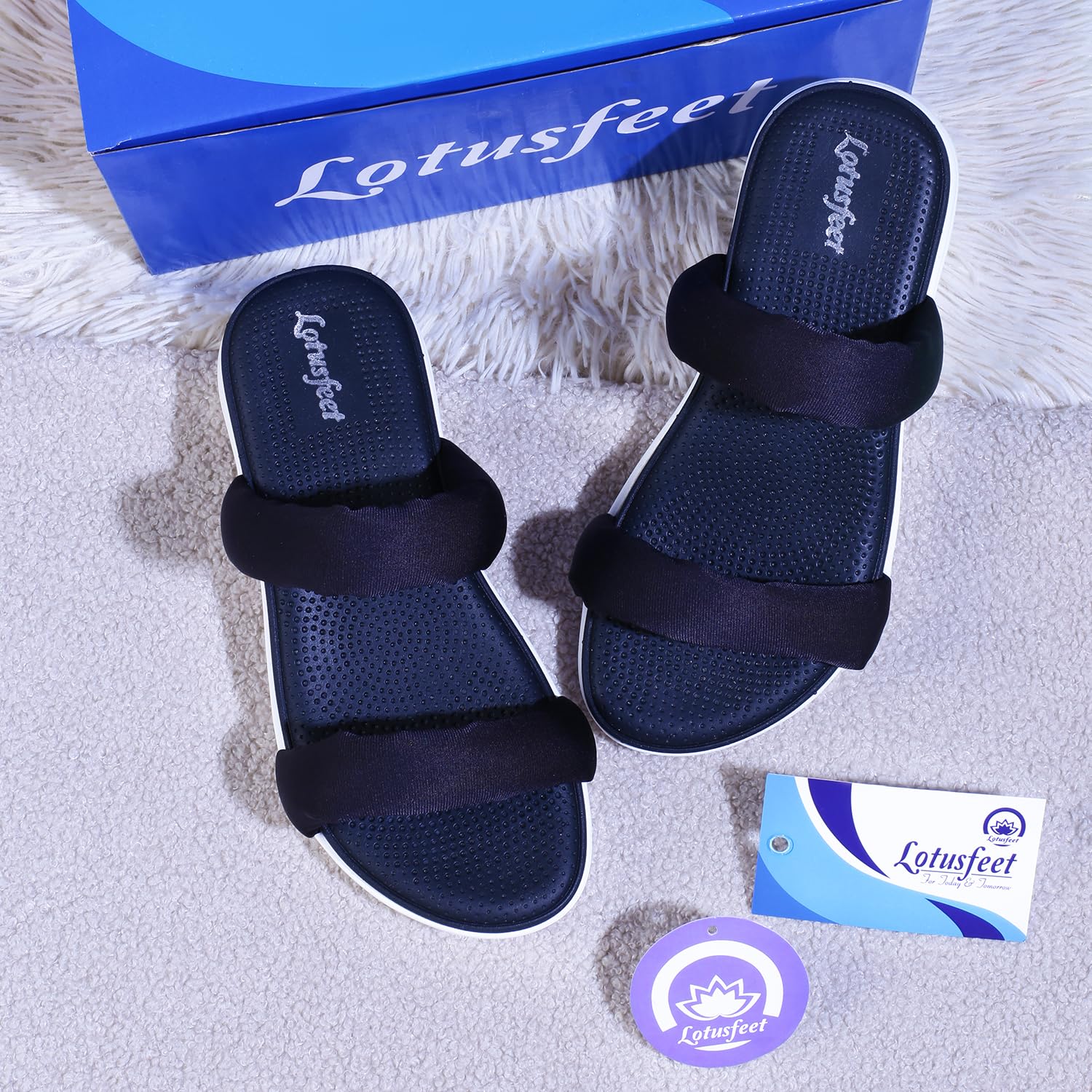 Lotusfeet Women Cushioned Flip Flop TC 0174