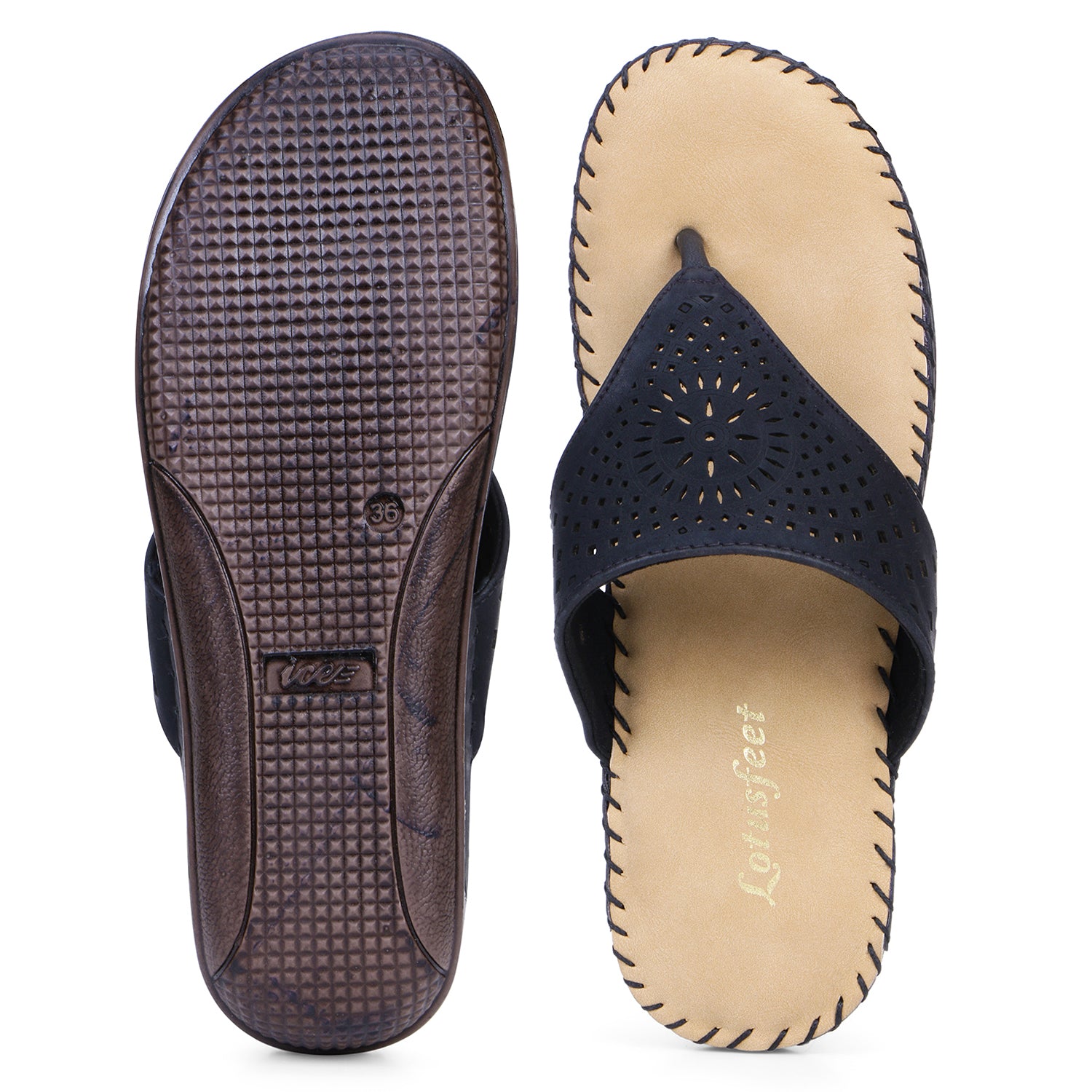 Lotusfeet Women Comfy Dr. Sole Sandals TC 0207