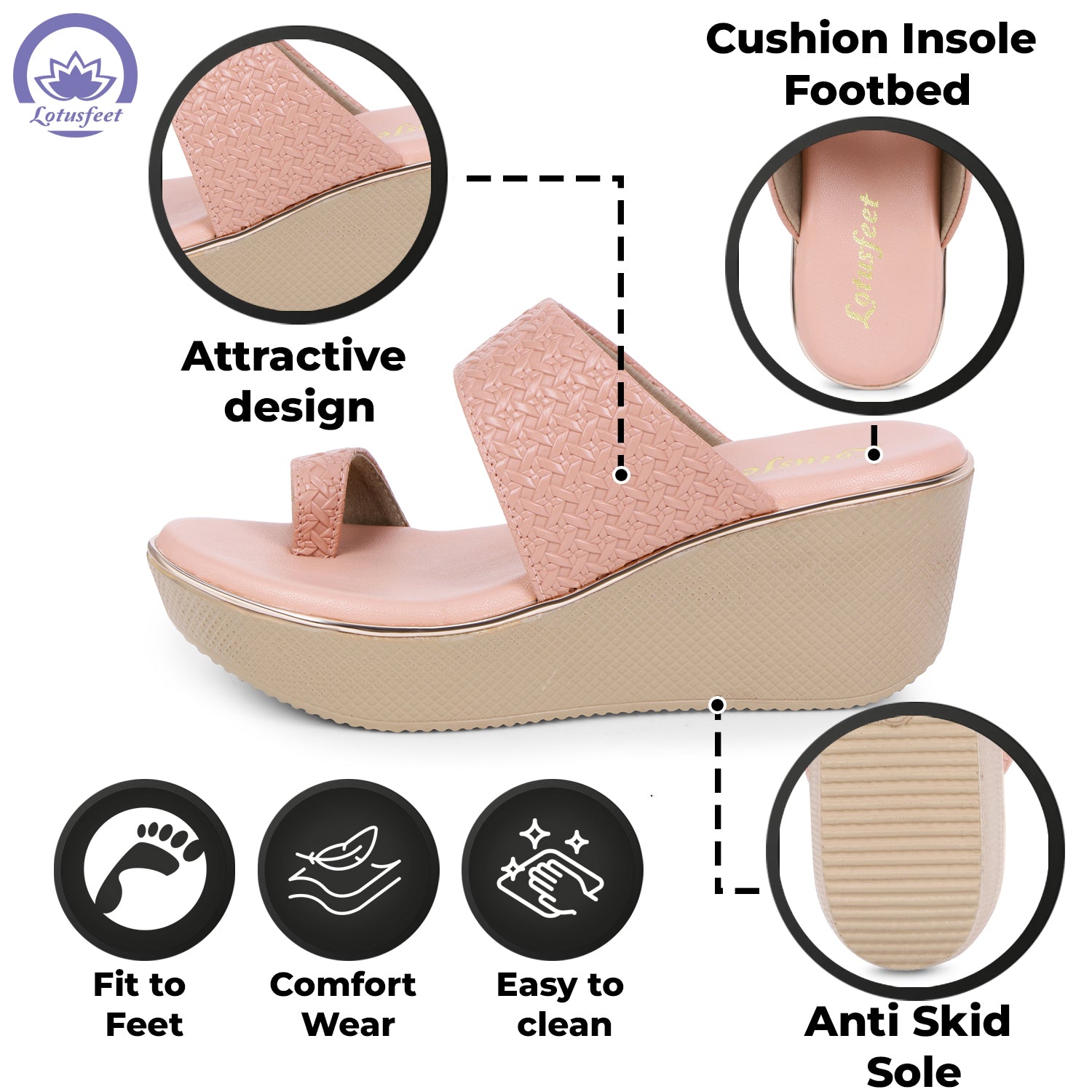 Lotusfeet Womens PU Sandal TC 0210