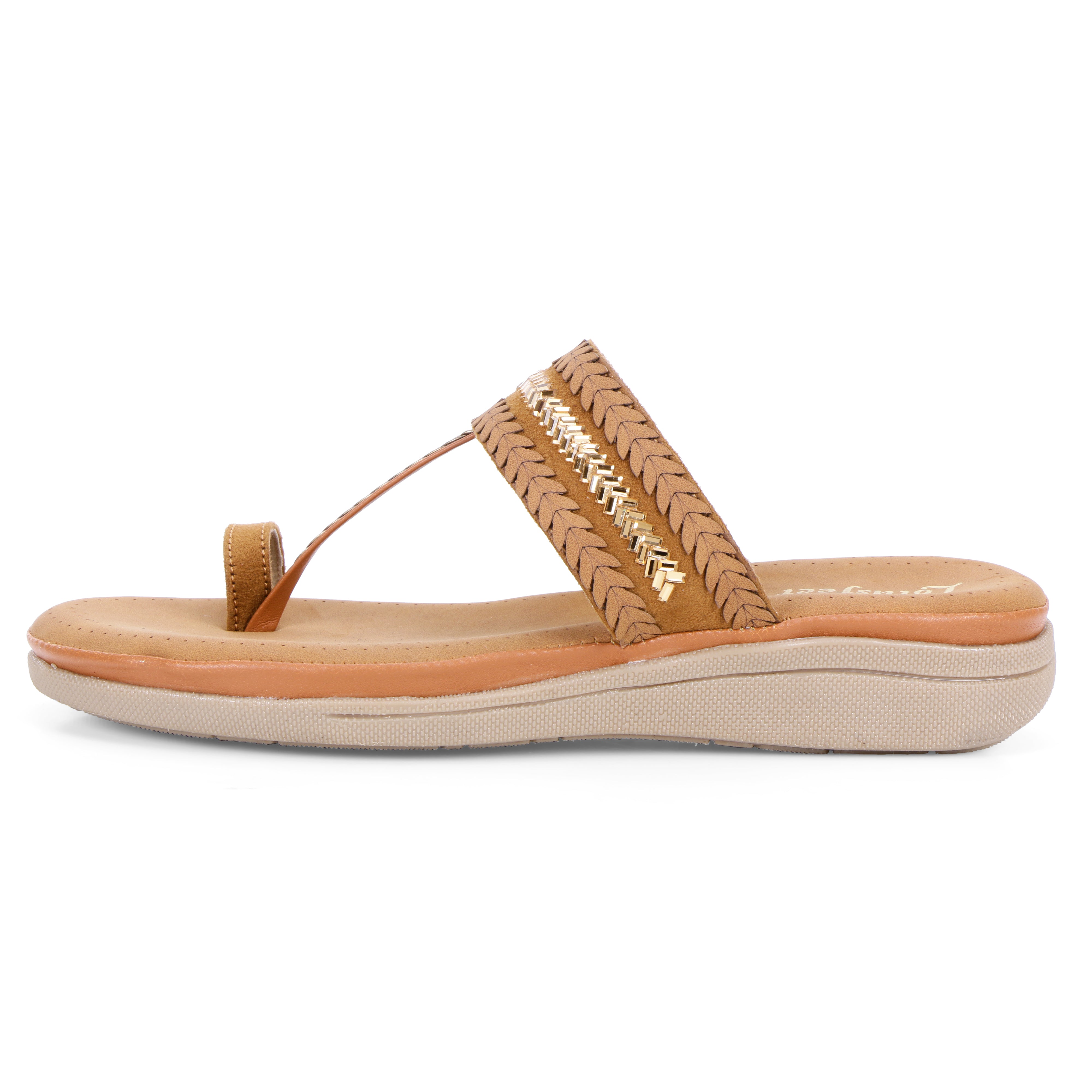 Lotusfeet Extra Soft Womens Flat Chappal TC 081