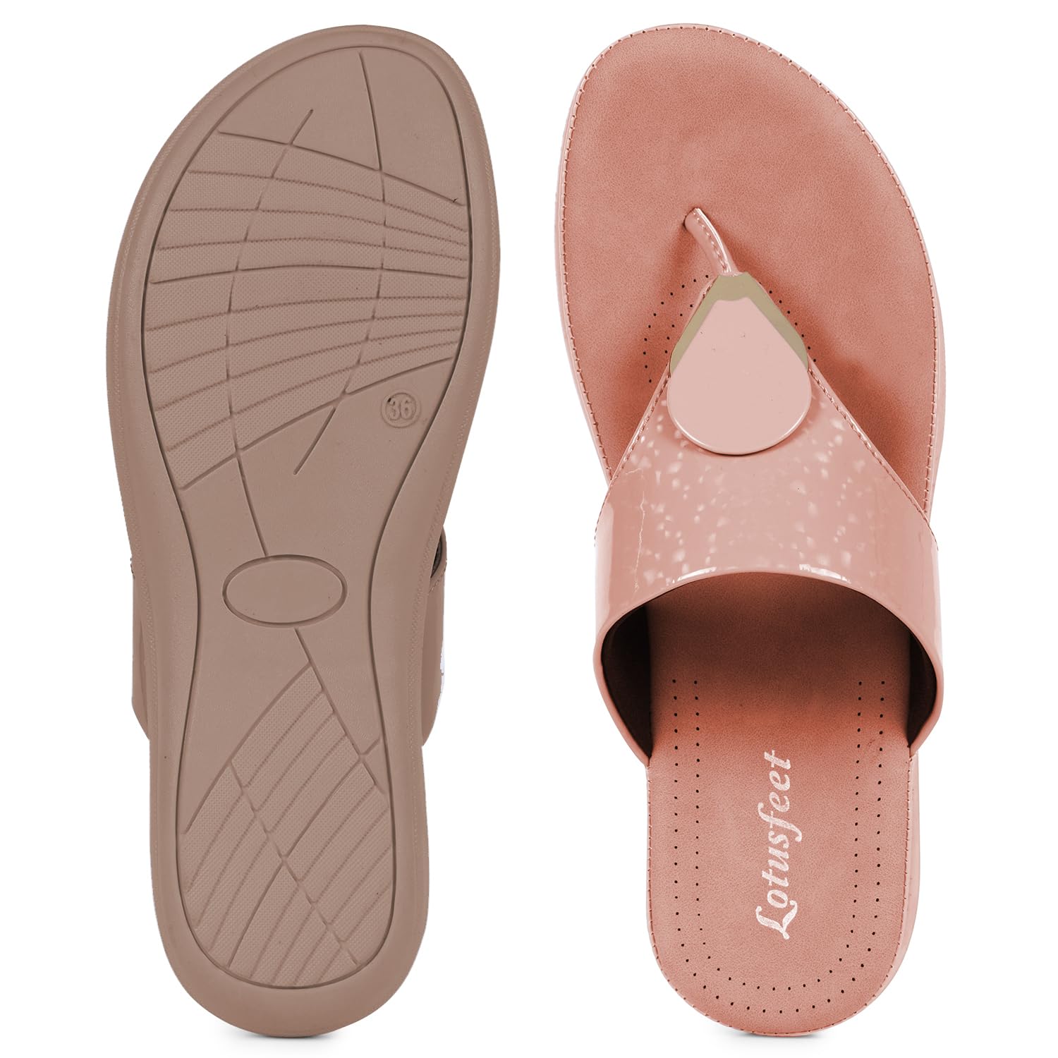 Lotusfeet Extra Soft Womens Flat Slippers TC 062