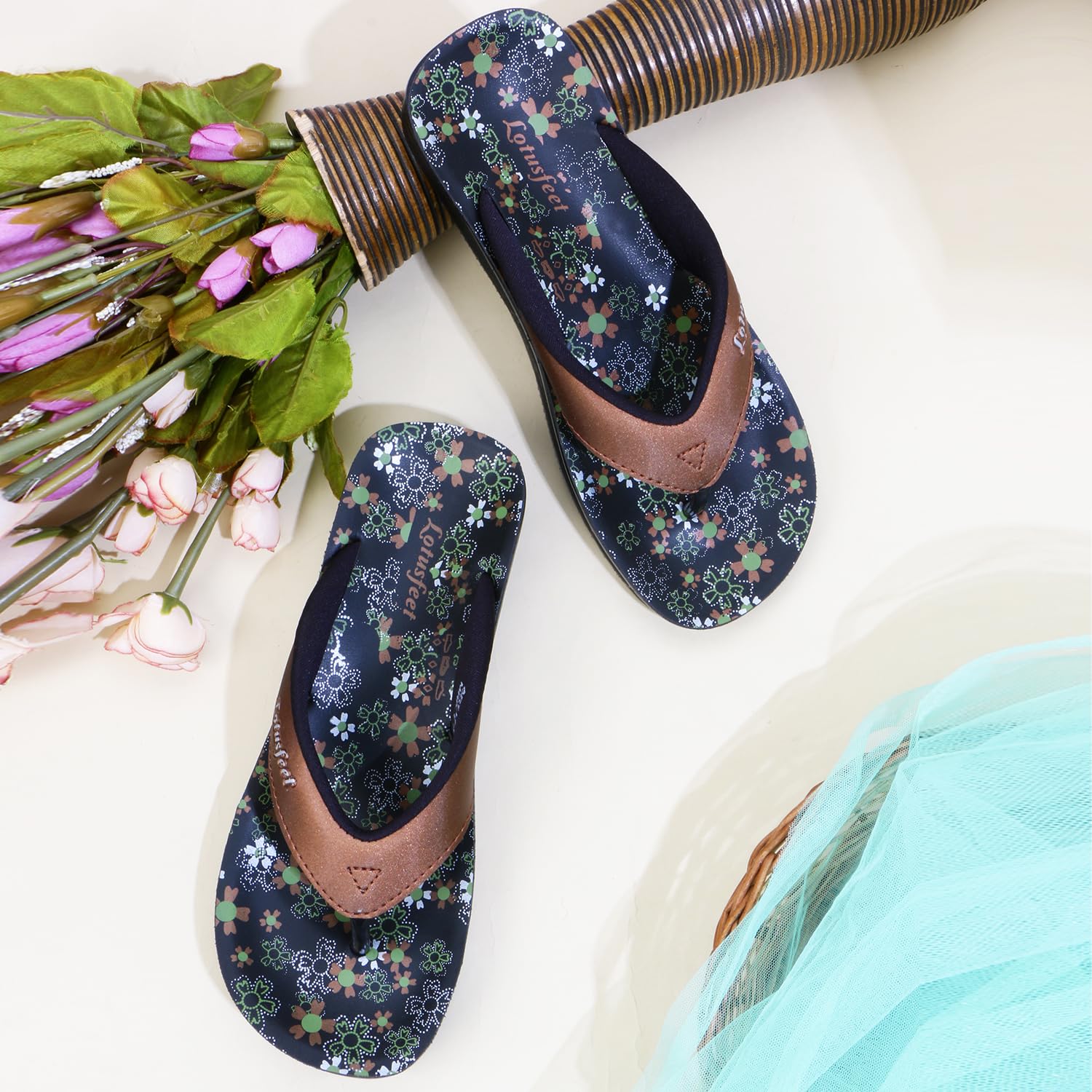 Lotusfeet Women Arch Support Sandals LF 0815