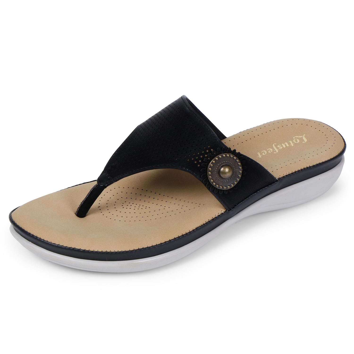 Lotusfeet Extra Soft Womens Flat Chappal TC 0179