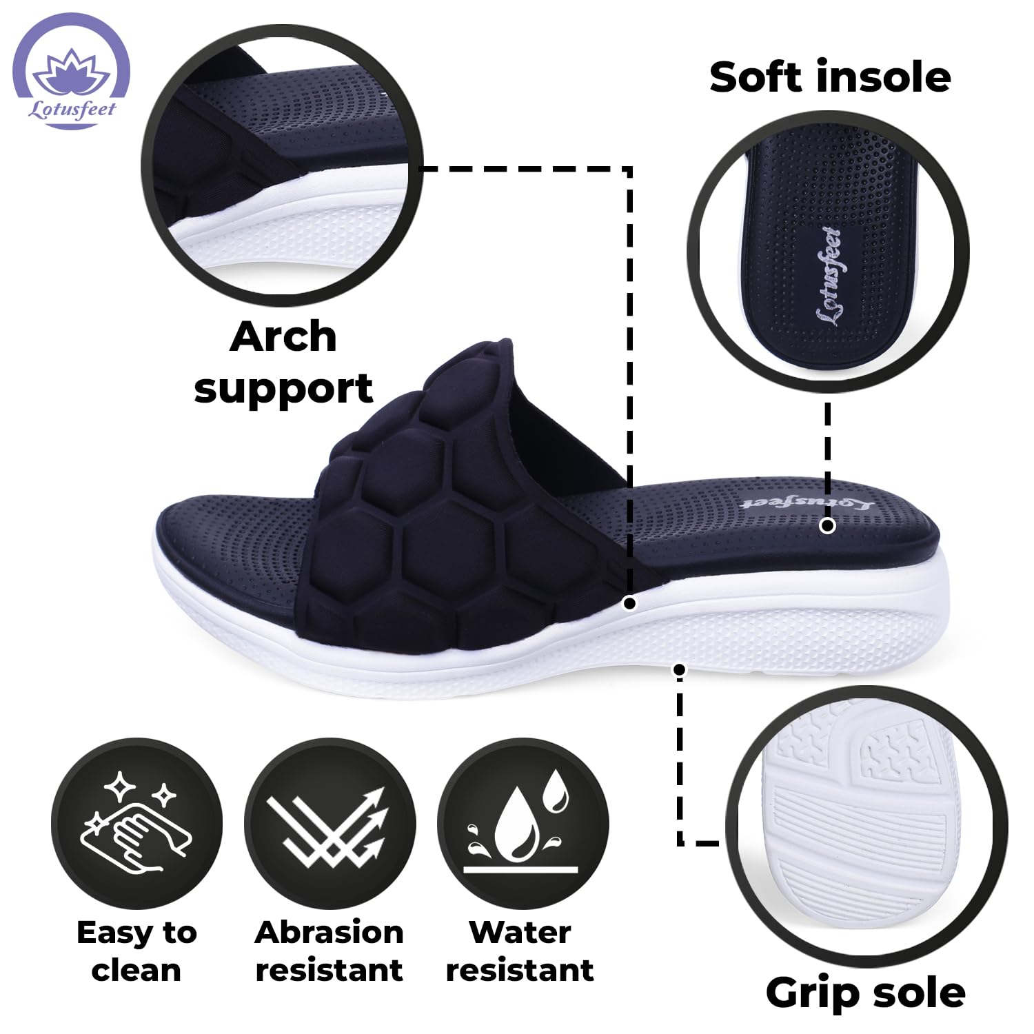 Lotusfeet Women Flat Flip Flop TC 0173