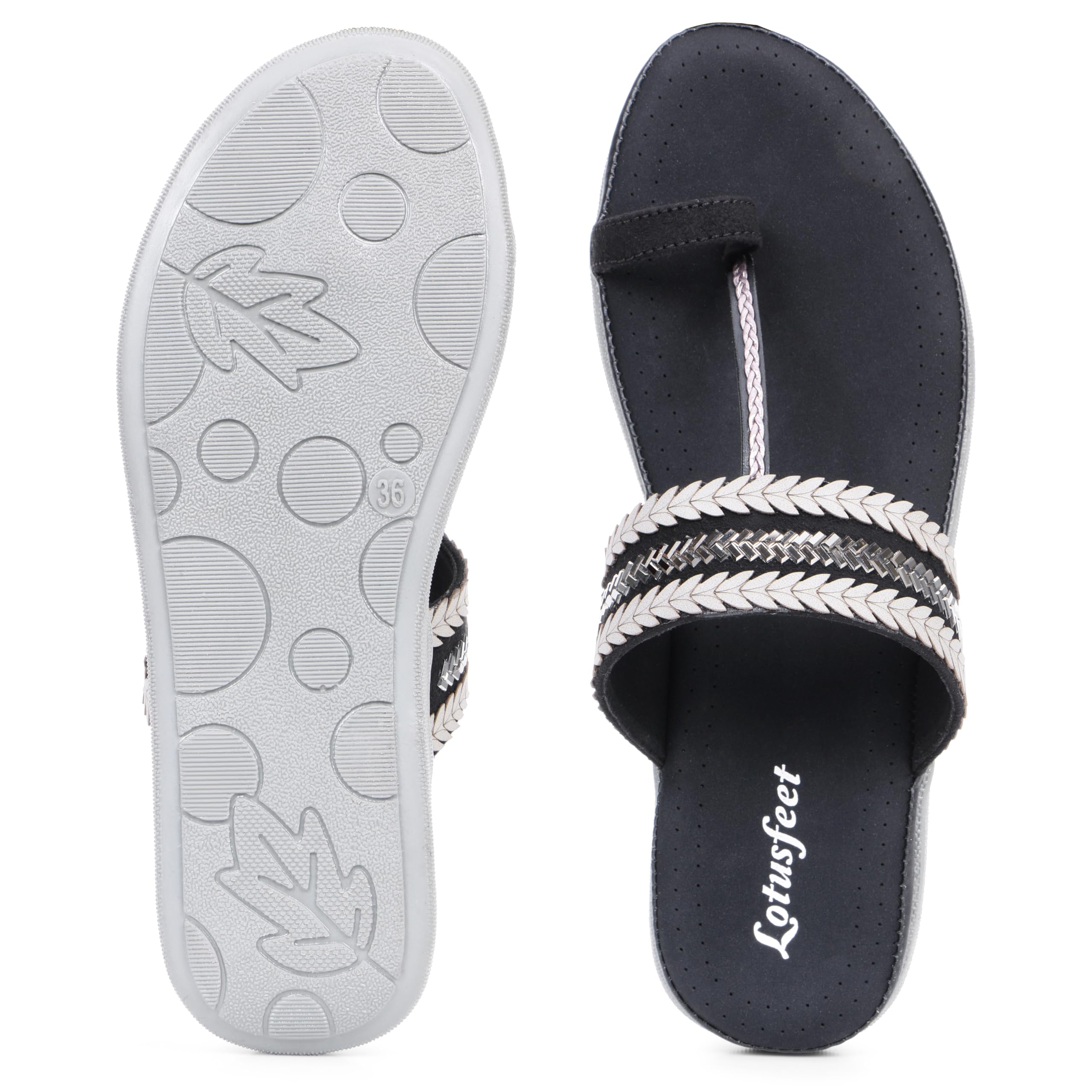 Lotusfeet Extra Soft Womens Flat Chappal TC 081