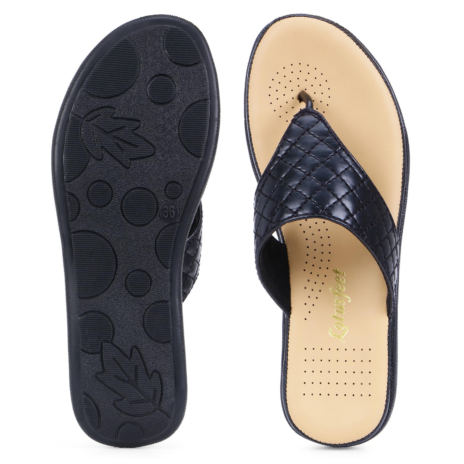 Lotusfeet Womens Comfort Sandal TC 0186