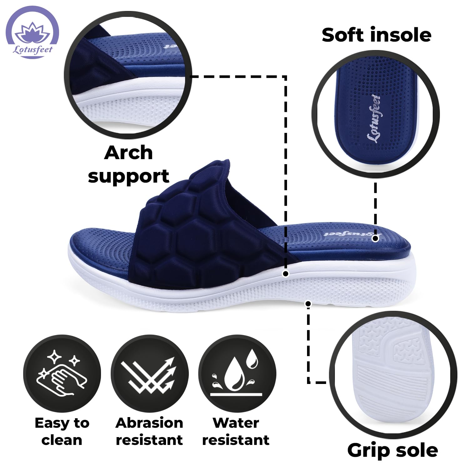 Lotusfeet Women Flat Flip Flop TC 0173